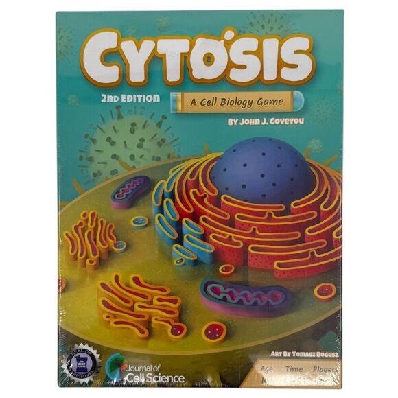 NEW Sealed Cytosis 2nd Edition A Cell Biology Game Genius Games John J. Coveyou - Picture 1 of 10